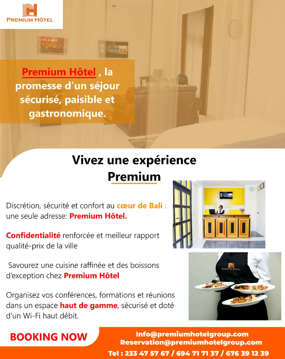Premium Hôtel · Flyer Promotionnel