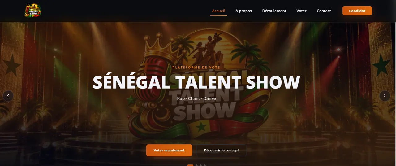 Sénégal Talent Show, La scène en ligne des talents sénégalais.