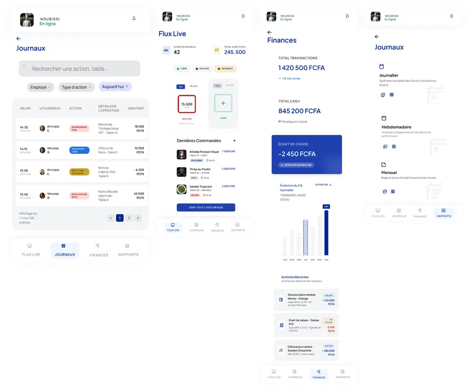 ScanChop · Interface Auditeur
